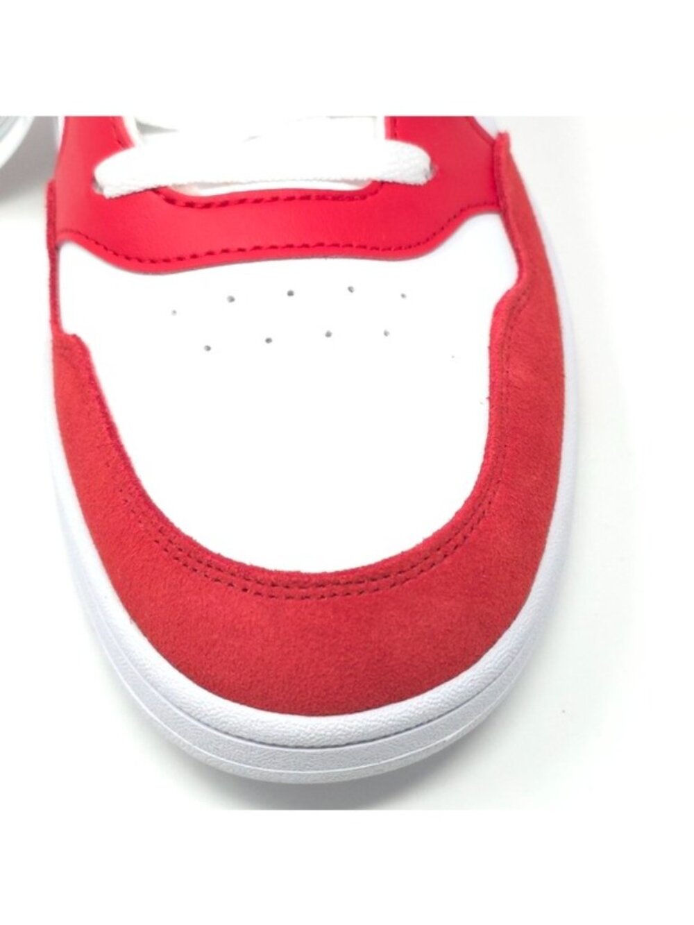 adidas Men’s Hoops 3.0 Mid Basketball Shoes Red - Picture 8 of 11